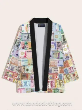 African Kimono Money Print