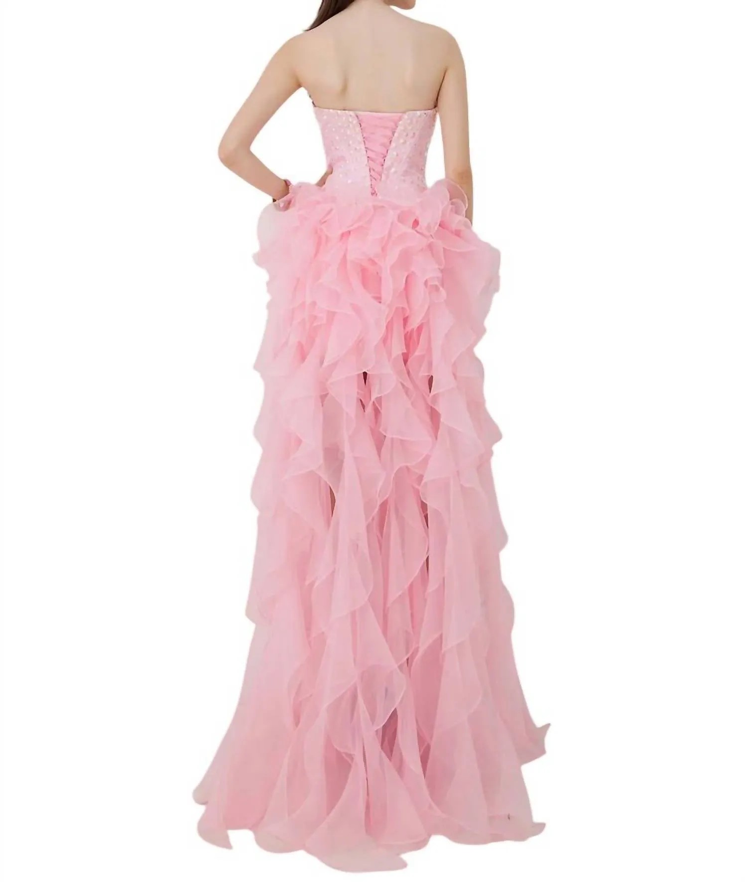 Angela & Alison - Hi-Low Prom Dress