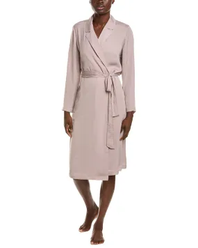 Barefoot Dreams Washed Satin Notch Collar Robe