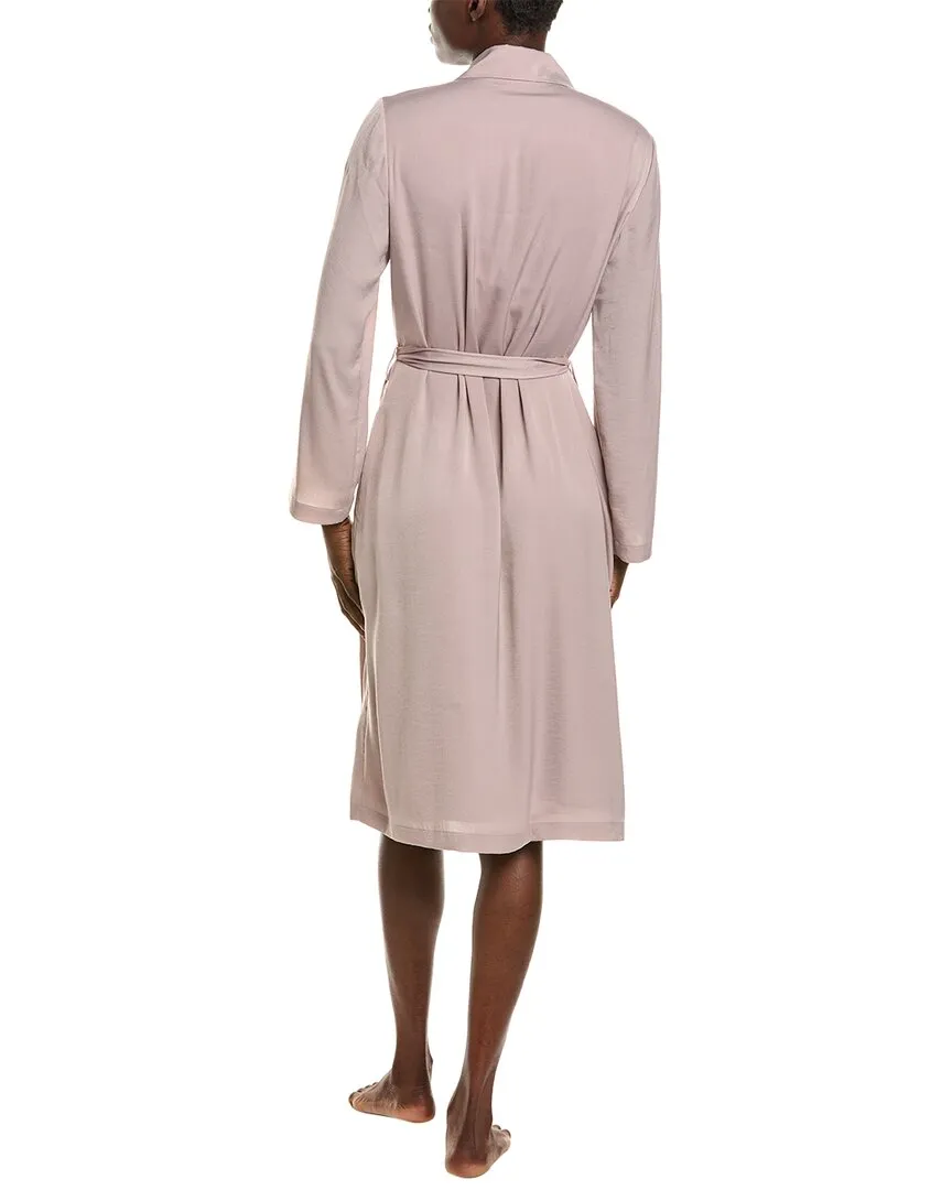 Barefoot Dreams Washed Satin Notch Collar Robe