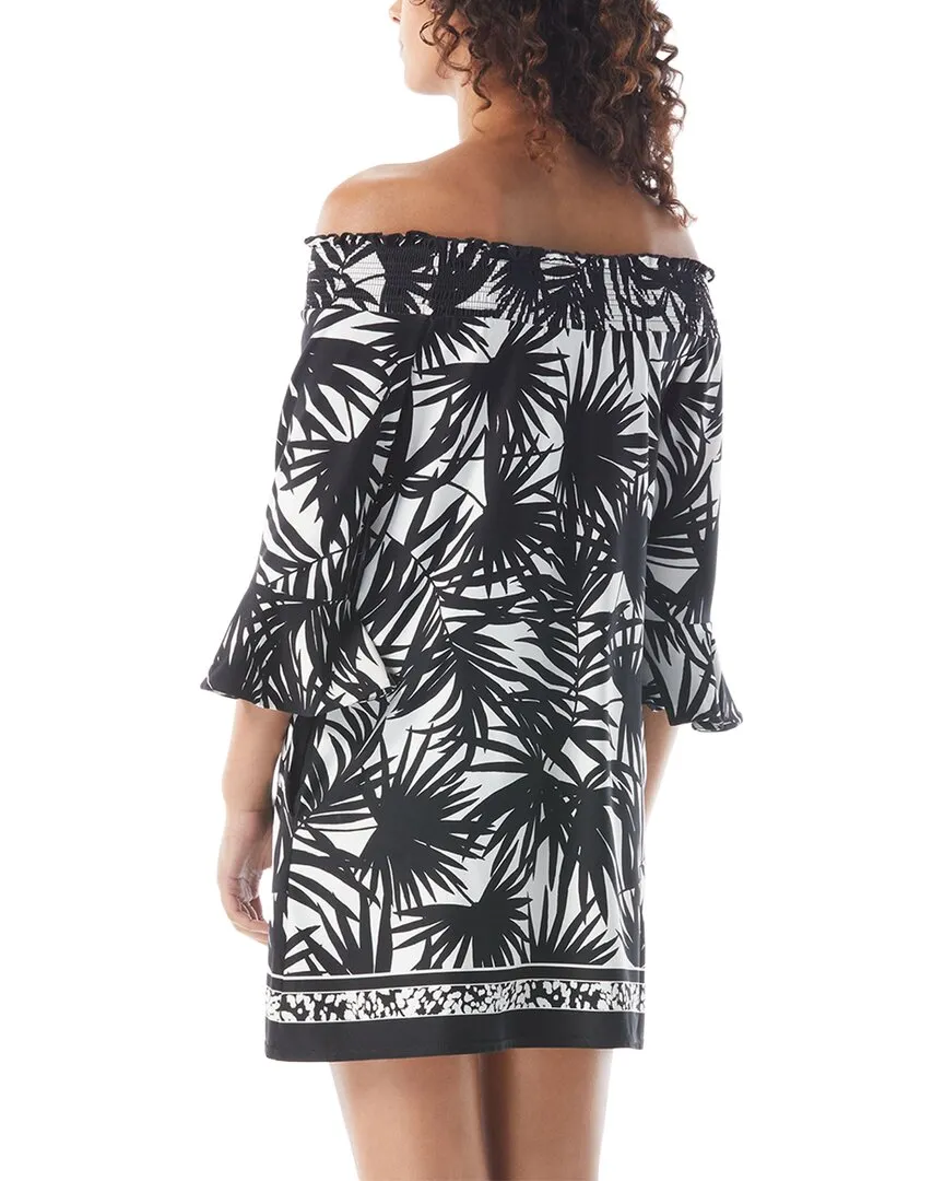 Beach House Smocked Off The Shoulder Dress