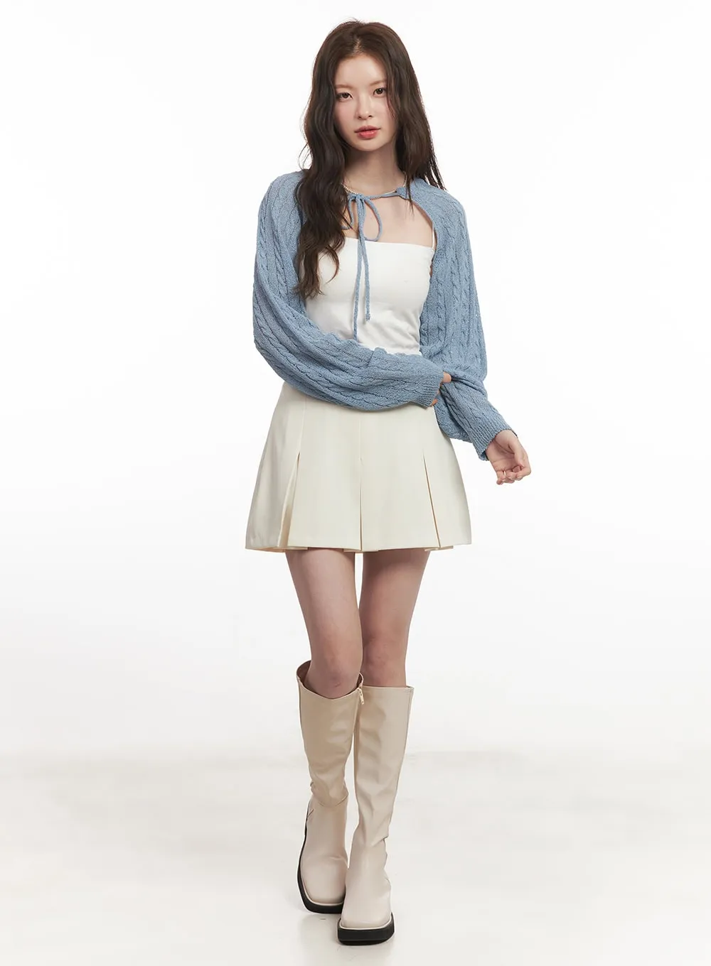 Essential Pleated Mini Skirt CA502