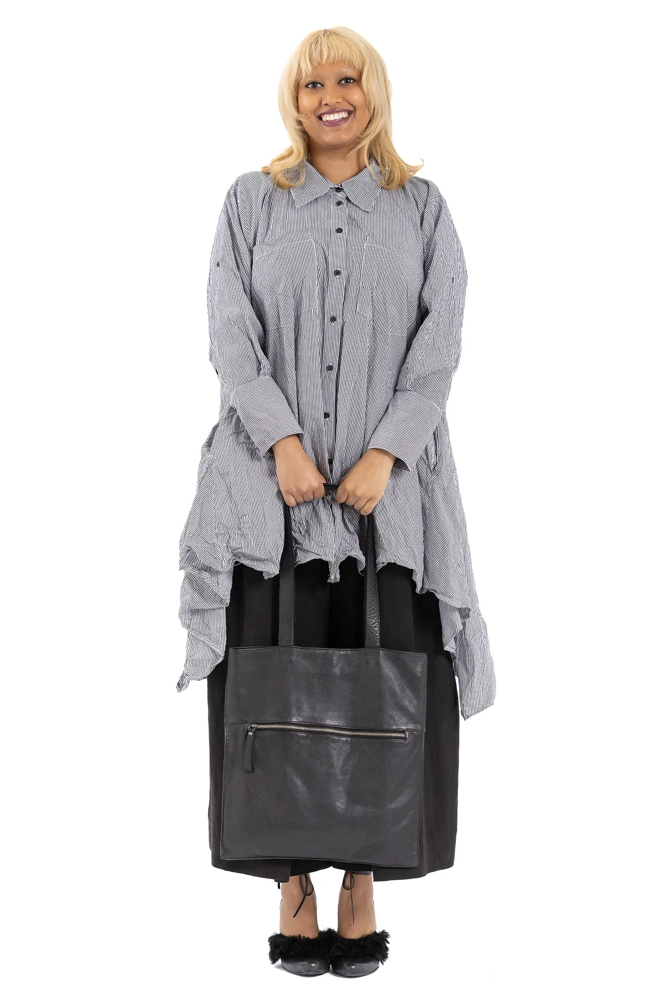 HAYSEY COCOON SHIRT SS