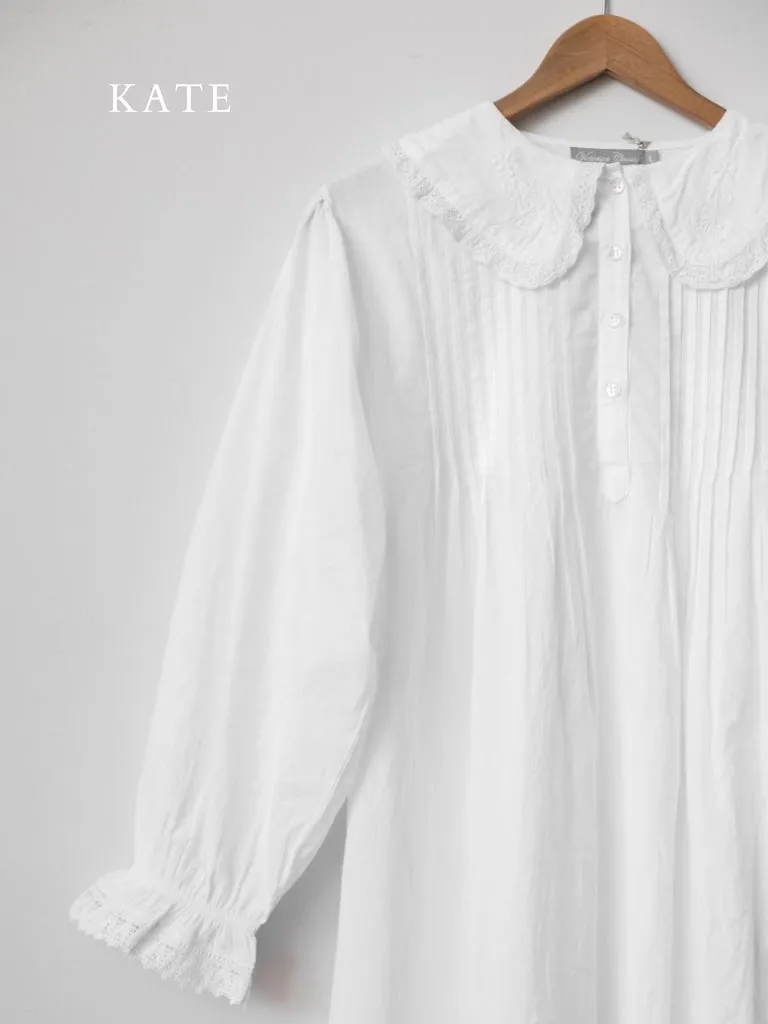 Kate White Nightgowns