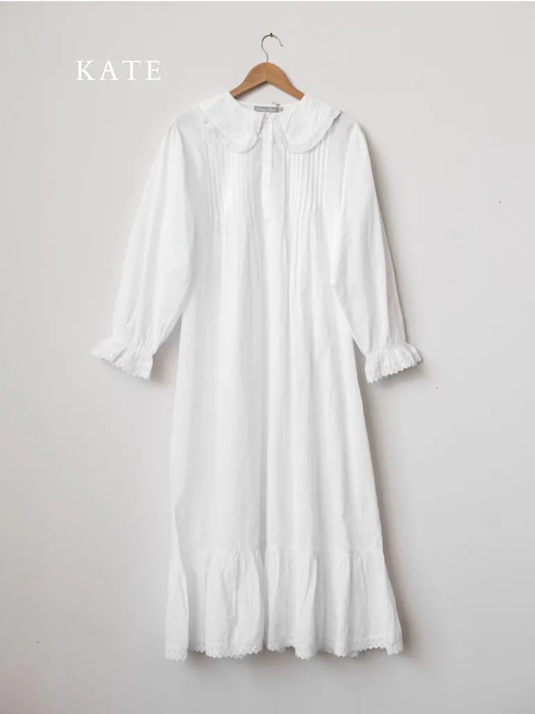 Kate White Nightgowns