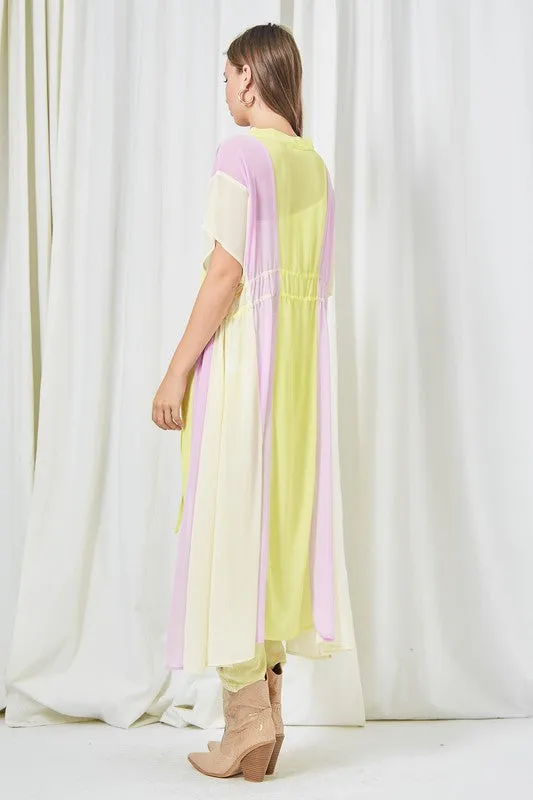 LEMONADE KIMONO COVER-UP