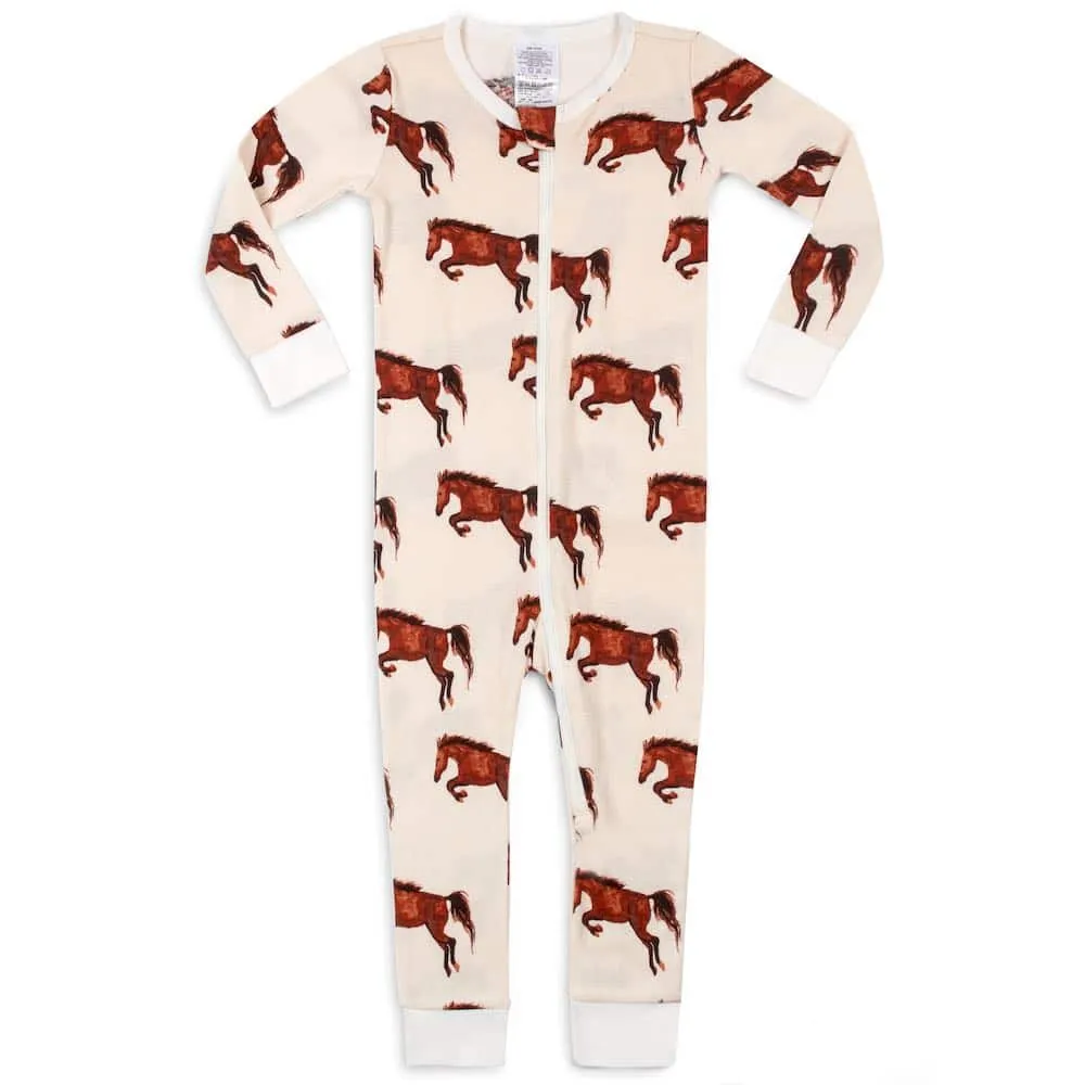Milkbarn Zip Pajamas *Multiple Prints*