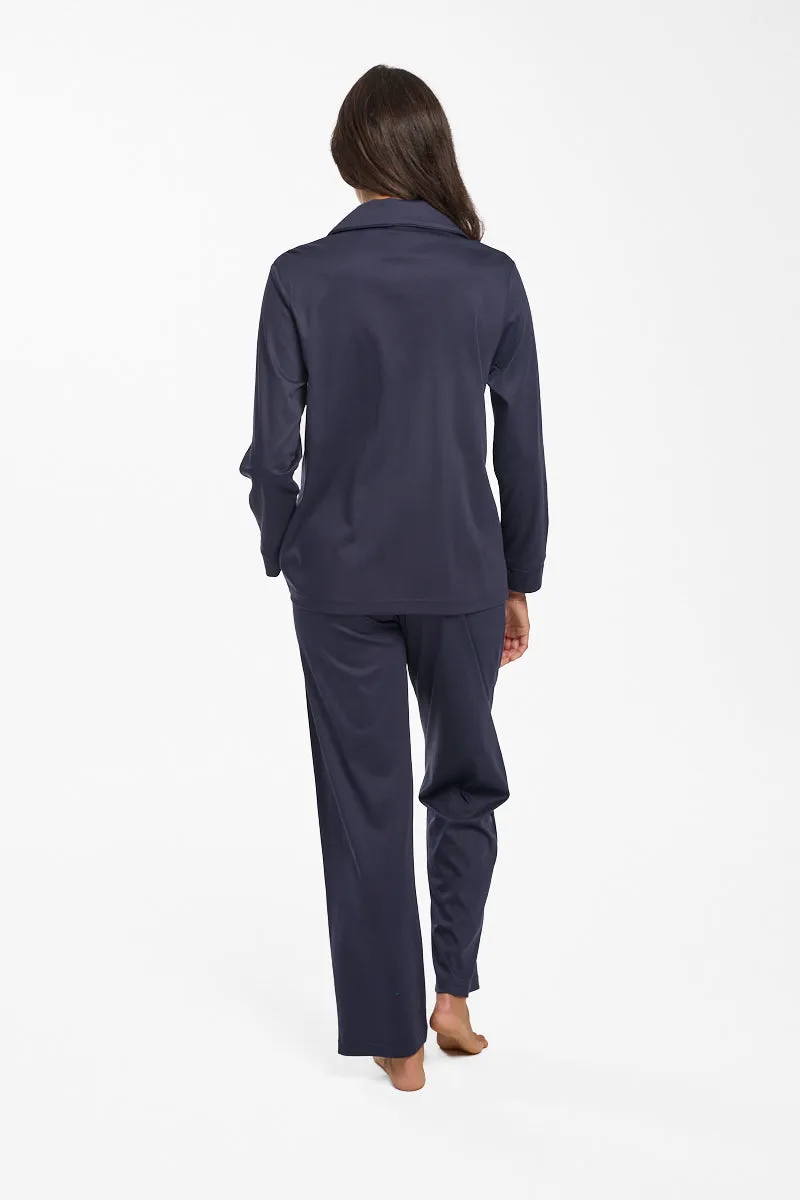 New Supima Cotton PJ Top Navy