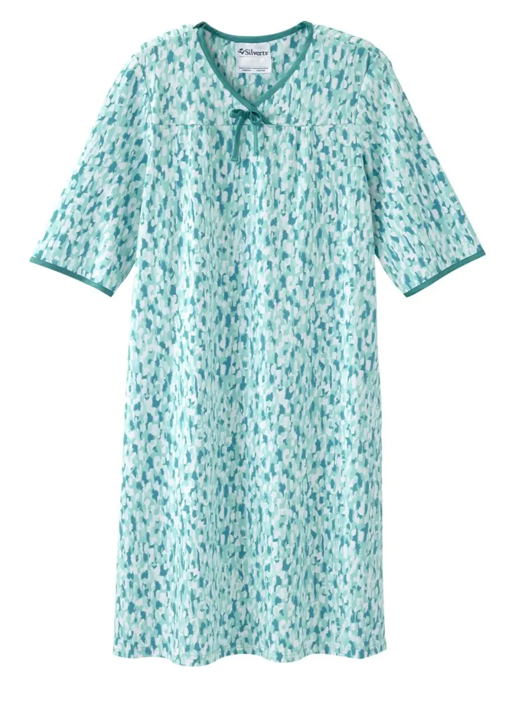 Open Back Nightgown for Elderly