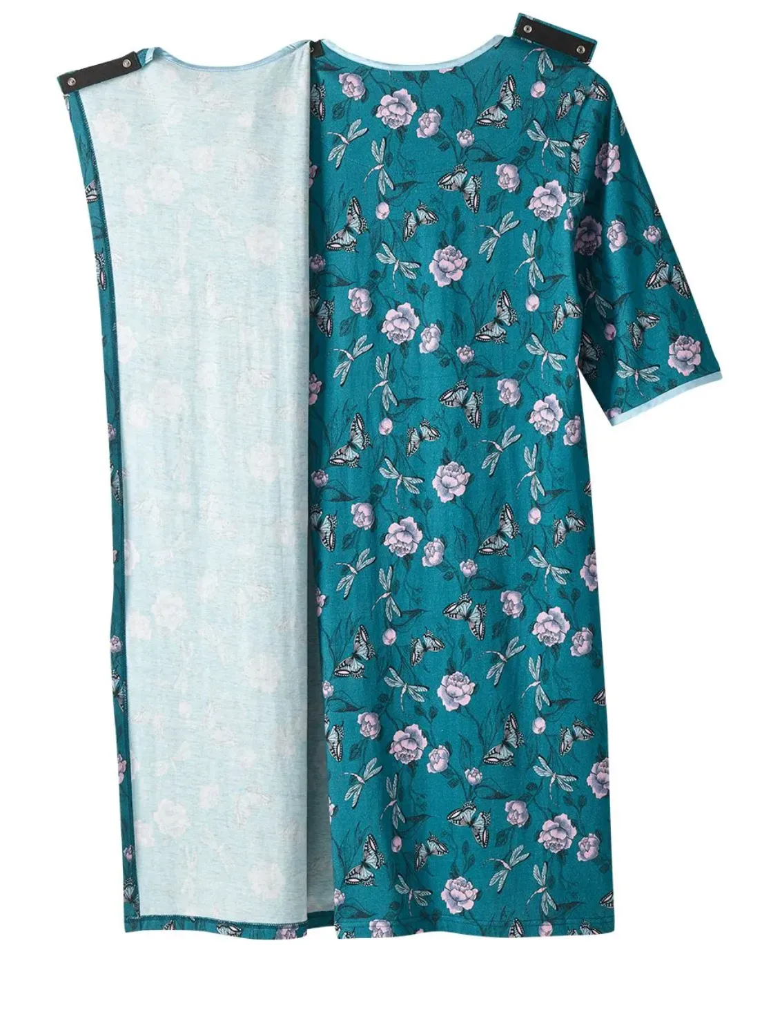 Open Back Nightgown for Elderly