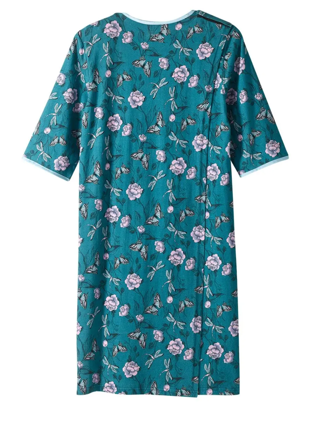 Open Back Nightgown for Elderly