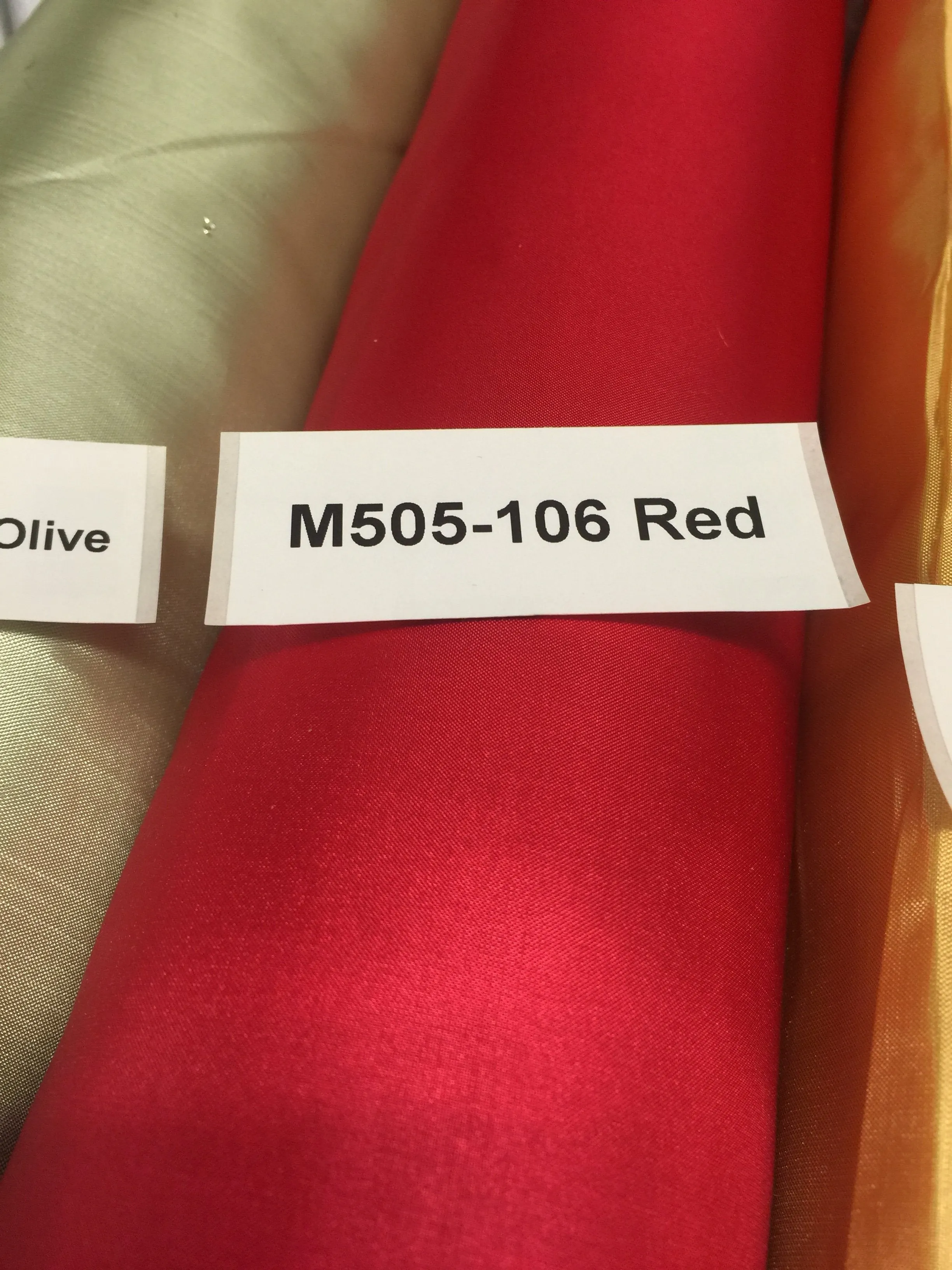 Silky Habutae Habotai 100% Polyester Lining Non-Stretch Fabric M500 Mtex