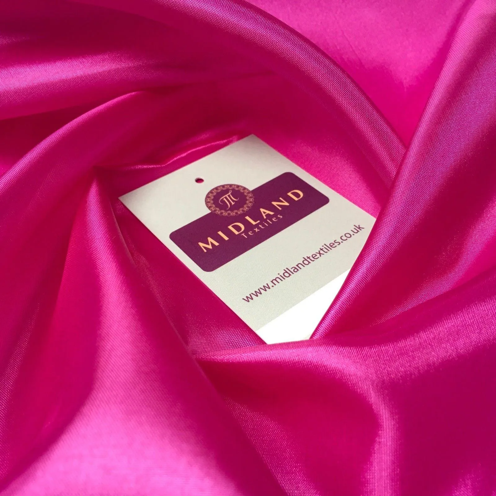 Silky Habutae Habotai 100% Polyester Lining Non-Stretch Fabric M500 Mtex