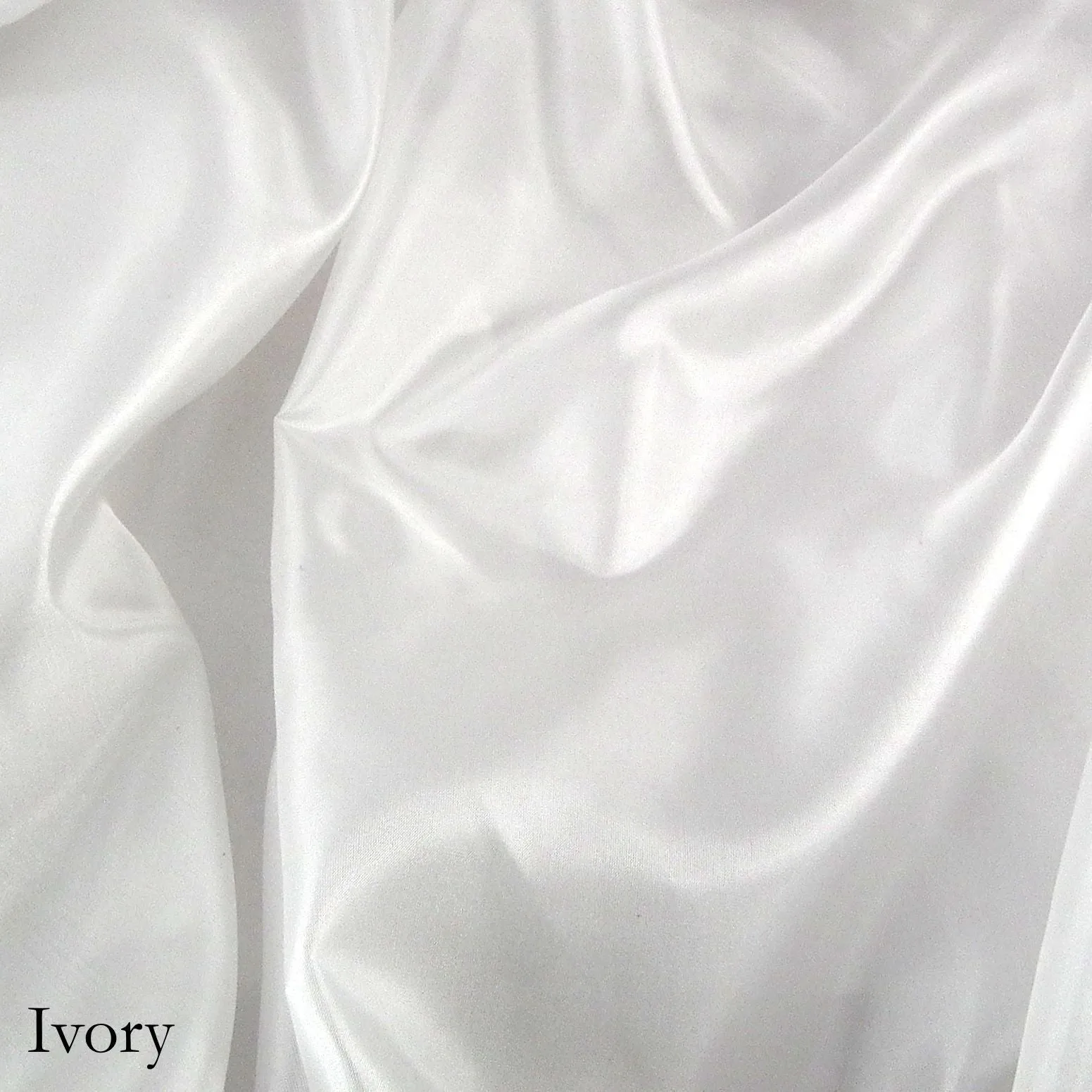 Silky Habutae Habotai 100% Polyester Lining Non-Stretch Fabric M500 Mtex
