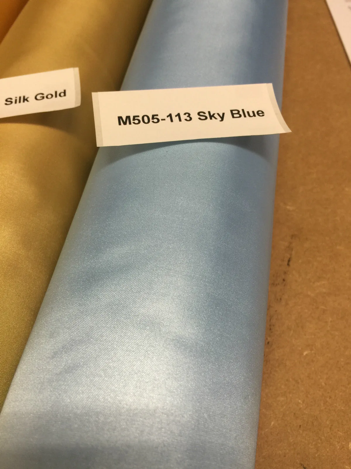 Silky Habutae Habotai 100% Polyester Lining Non-Stretch Fabric M500 Mtex