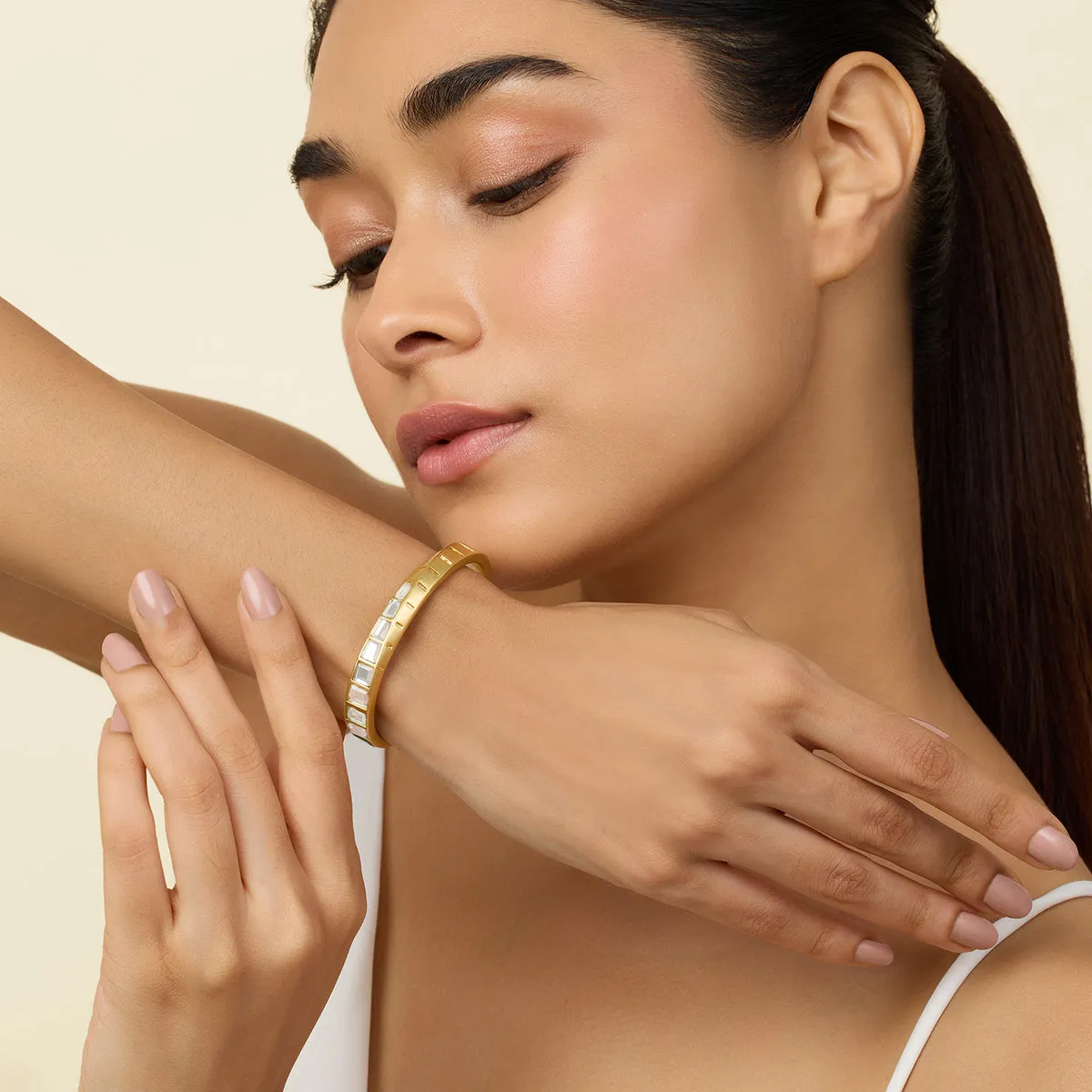 Sleek Festive Mirror Cuff