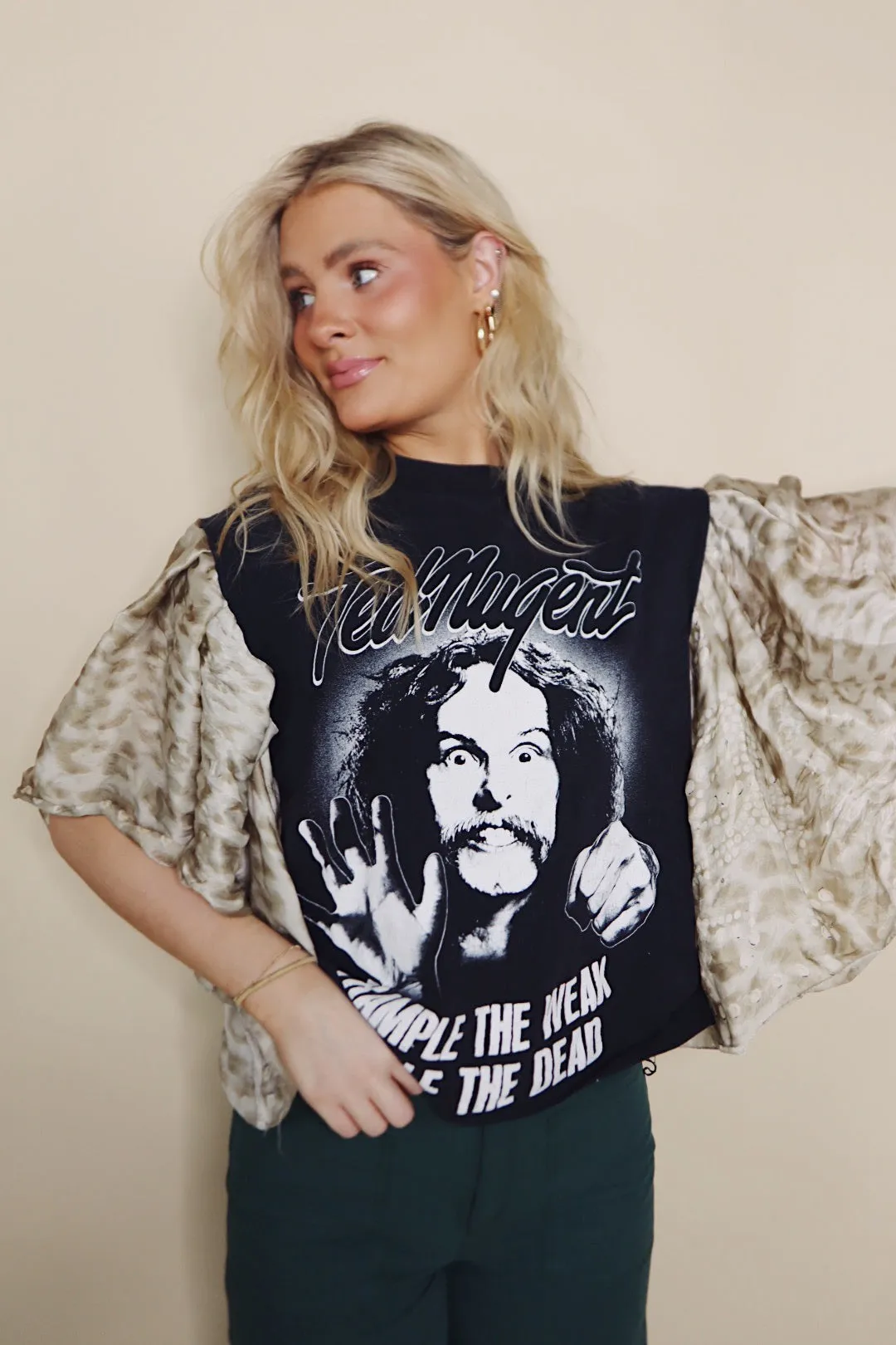 Ted Nugent Ruffle Tee (Small)