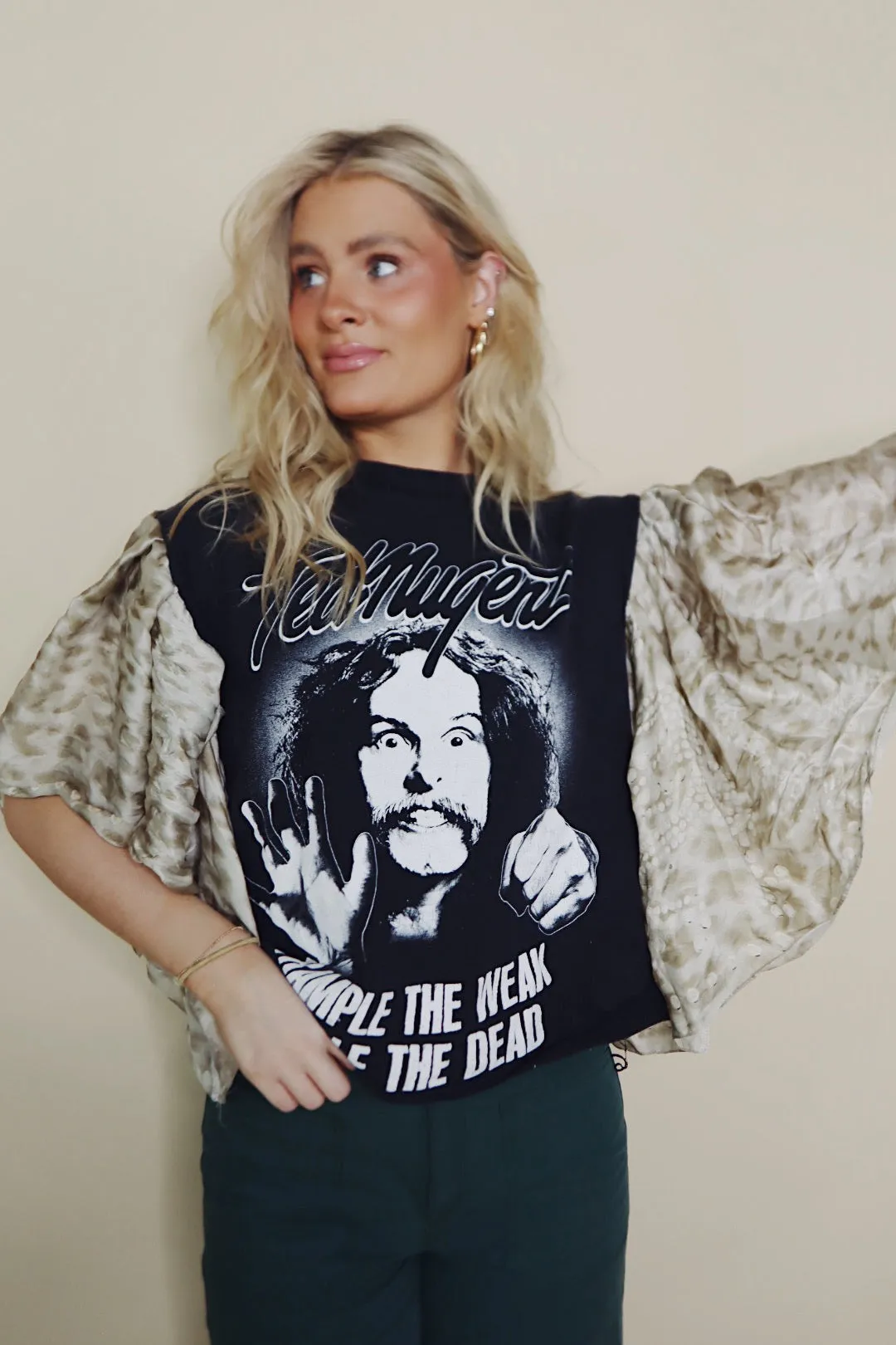 Ted Nugent Ruffle Tee (Small)